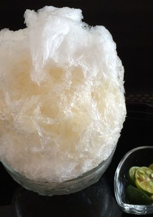 かき氷 和三盆シークヮーサー-レシピのメイン写真