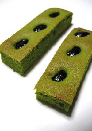 * 抹茶スティックケーキ *-レシピのメイン写真
