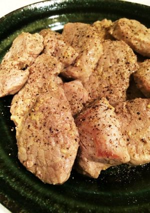 豚ヒレのマスタード焼き-レシピのメイン写真