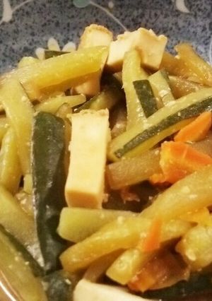 キュウリのさっぱり味噌炒め♪-レシピのメイン写真