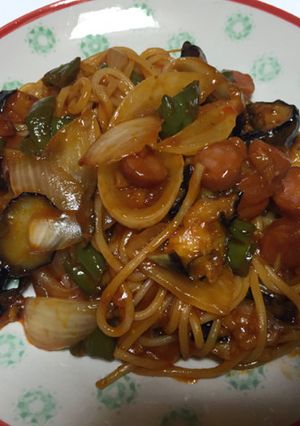 なすとトマトのパスタ-レシピのメイン写真