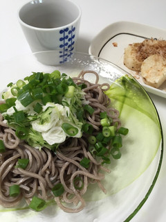 簡単サラダ風トロトロざるそば-レシピのメイン写真