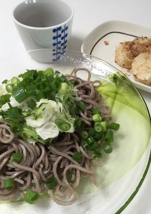 簡単サラダ風トロトロざるそば-レシピのメイン写真