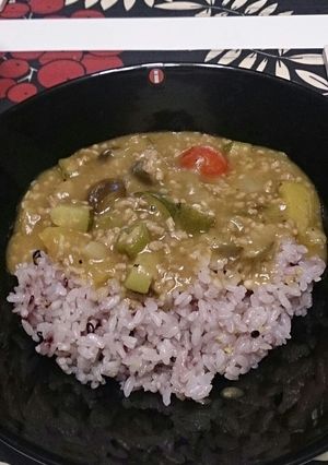 手作り簡単 夏野菜たっぷりキーマカレー-レシピのメイン写真
