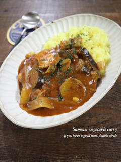 トマト缶で簡単!夏野菜カレー-レシピのメイン写真