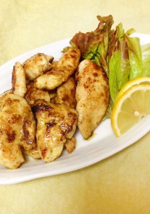 ふっくらササミのカレー焼き-レシピのメイン写真