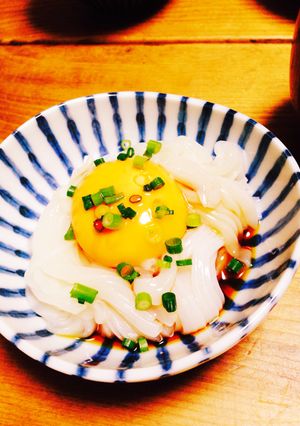 簡単美味しいイカの黄金和え おつまみ-レシピのメイン写真