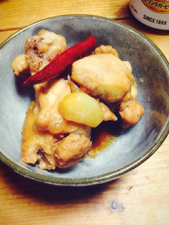 簡単!とり手羽元のにんにく醤油煮-レシピのメイン写真