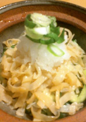 こりこり クラゲポン酢-レシピのメイン写真