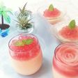 ☆ゴロゴロ果肉入り☆桃のカルピスゼリー