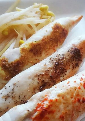 鶏ササミ3色焼き-レシピのメイン写真