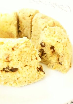 糖質オフ◎シナモンレーズンおから蒸しパン-レシピのメイン写真