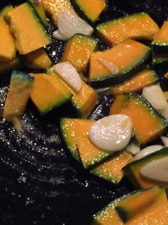 かぼちゃのにんにく炒め-レシピのメイン写真