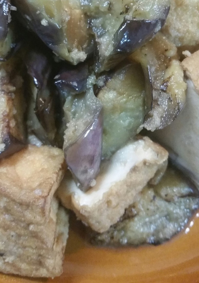 なすと厚揚げのしょうが醤油炒め-レシピのメイン写真