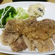しっとり!たまねぎソースのポークステーキ