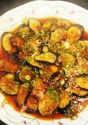 茄子の素揚げ 醤油タレかけ-レシピのメイン写真