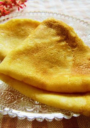 強力粉使用でモチッ♪クレープ生地の作り方-レシピのメイン写真