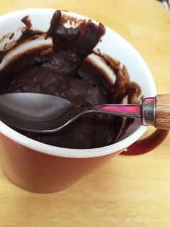 レンジで、簡単マグカップケーキ。-レシピのメイン写真