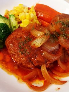 煮込み豆腐ハンバーグ-レシピのメイン写真