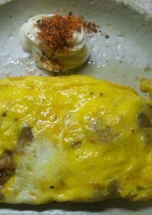 シンプルなとんぺい焼き（卵焼き器利用）-レシピのメイン写真