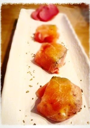 カボチャの煮物リメイク＊超〜簡単おつまみ-レシピのメイン写真