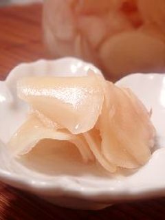 新生姜の甘酢漬け☆ガリー!-レシピのメイン写真