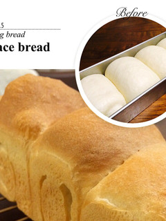 家にあるもので簡単にふわふわ食パン♪♪♪-レシピのメイン写真