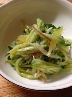 胡瓜の梅サラダ-レシピのメイン写真