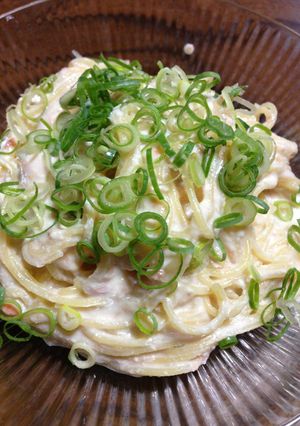 簡単☆豆腐と鮭フレークで激ウマ冷製パスタ-レシピのメイン写真
