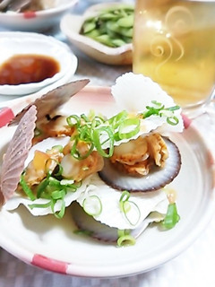 貝の酒蒸し❦塩トマトで❦-レシピのメイン写真