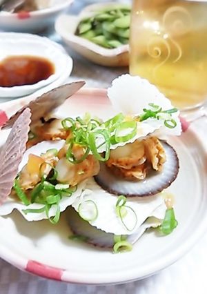 貝の酒蒸し❦塩トマトで❦-レシピのメイン写真