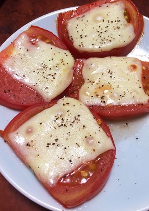 トマトのチーズ焼き-レシピのメイン写真