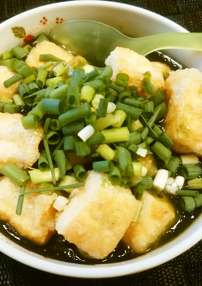 磯風味の揚げ出し豆腐♪-レシピのメイン写真