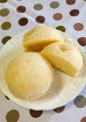 とろふわ♡バナナ蒸しパン-レシピのメイン写真
