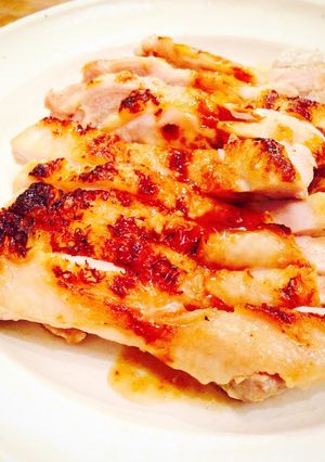 塩と白ワインだけ☆チキンソテー-レシピのメイン写真