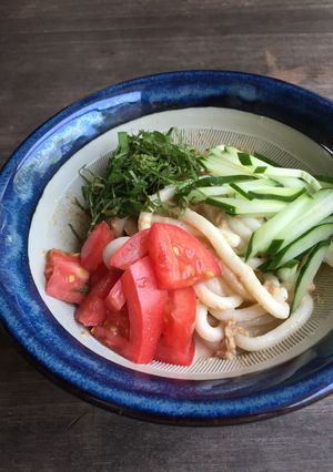ゴマたっぷりのゴマダレうどん-レシピのメイン写真