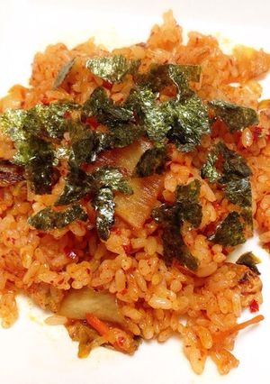 簡単キムチ炒飯-レシピのメイン写真