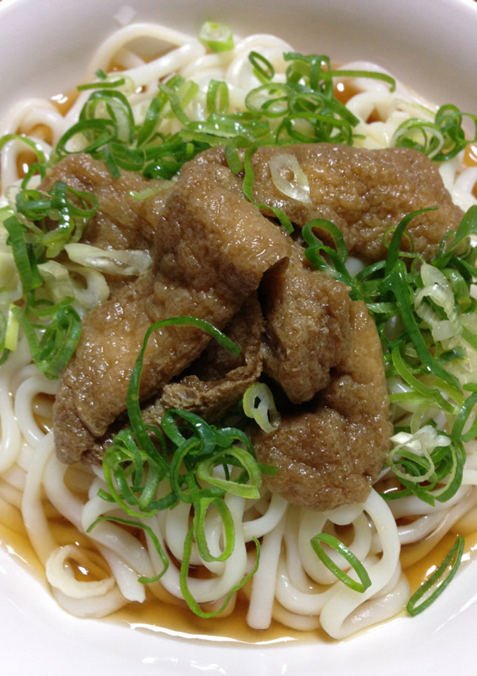 旨い‼ 甘辛お揚げさん冷やしきつねうどん-レシピのメイン写真