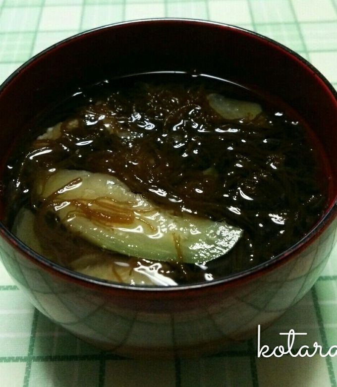なすともずくの✿お吸い物✿-レシピのメイン写真