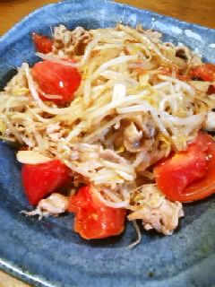 もやしと豚肉のオイスターソース炒め-レシピのメイン写真