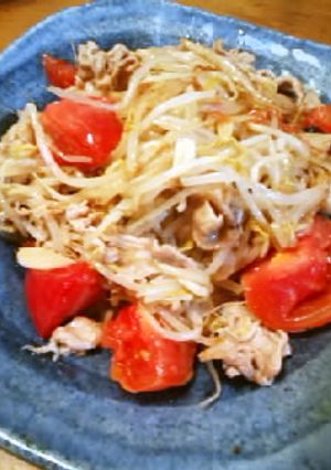 もやしと豚肉のオイスターソース炒め-レシピのメイン写真