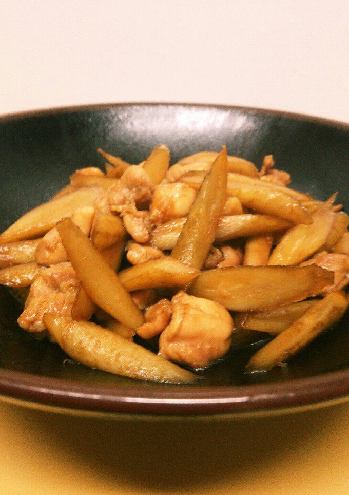 鶏肉とごぼうのやわらか煮-レシピのメイン写真