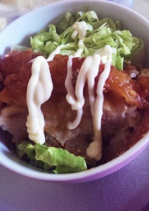 簡単！鳥からどんぶり-レシピのメイン写真