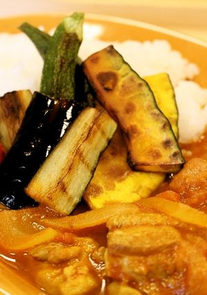 洋風出汁を使った夏野菜カレー-レシピのメイン写真