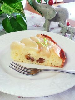冷やして美味しい☆タルト風桃ケーキ-レシピのメイン写真