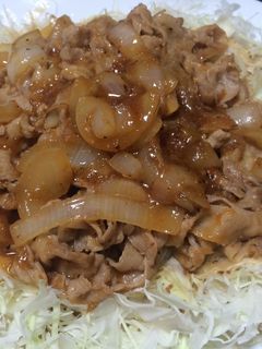簡単ショウガ焼き-レシピのメイン写真