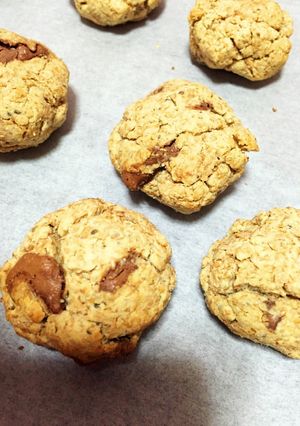 低糖質おいしい卵バター不使用スコーン-レシピのメイン写真