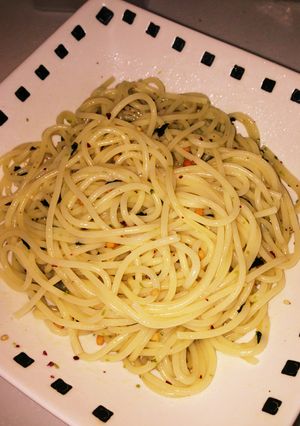 混ぜるだけ！簡単お茶漬けパスタ-レシピのメイン写真