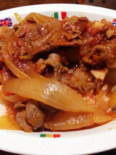トマト缶から作るハヤシライス-レシピのメイン写真