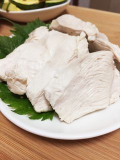 簡単!しっとり胸肉-レシピのメイン写真